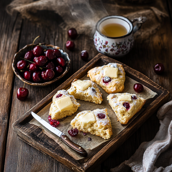 Cherry Scones Recipe