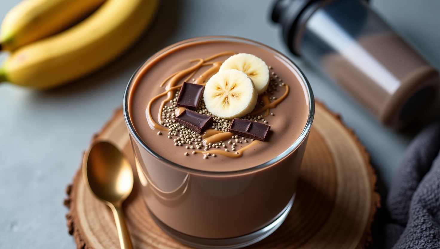 Protein Pudding with Protein Shake