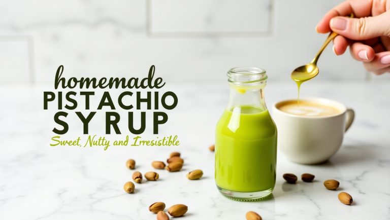 Pistachio Syrup Recipe