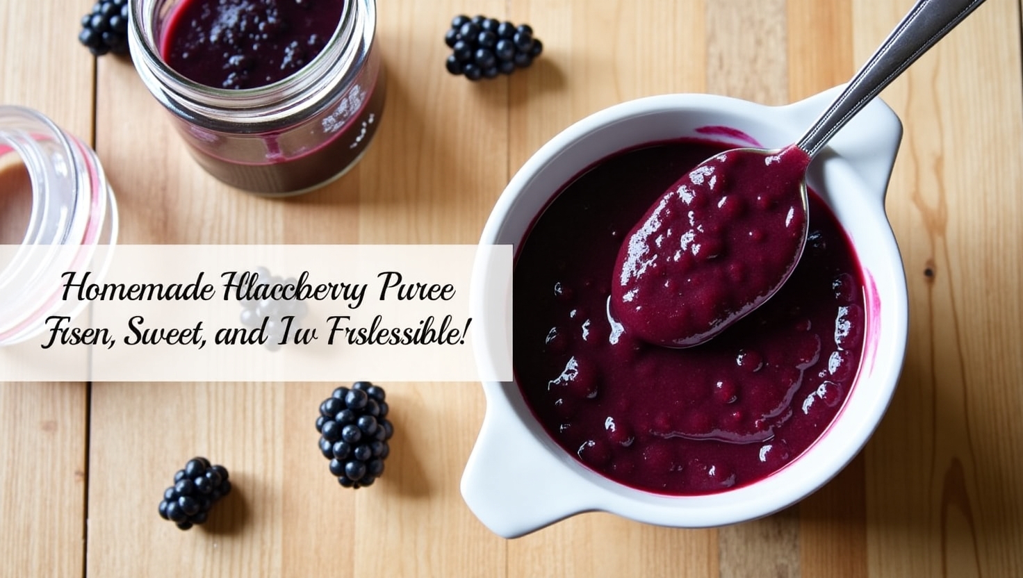 Blackberry puree recipe