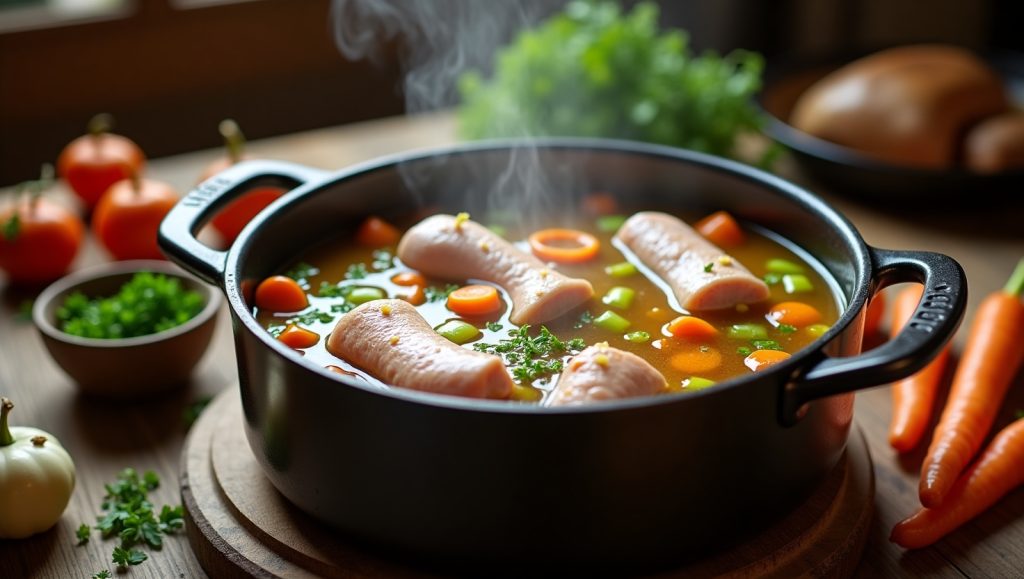 Boiled Turkey Neck Recipe