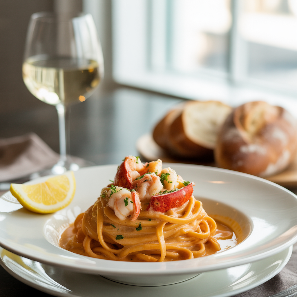 Lobster Bisque Pasta