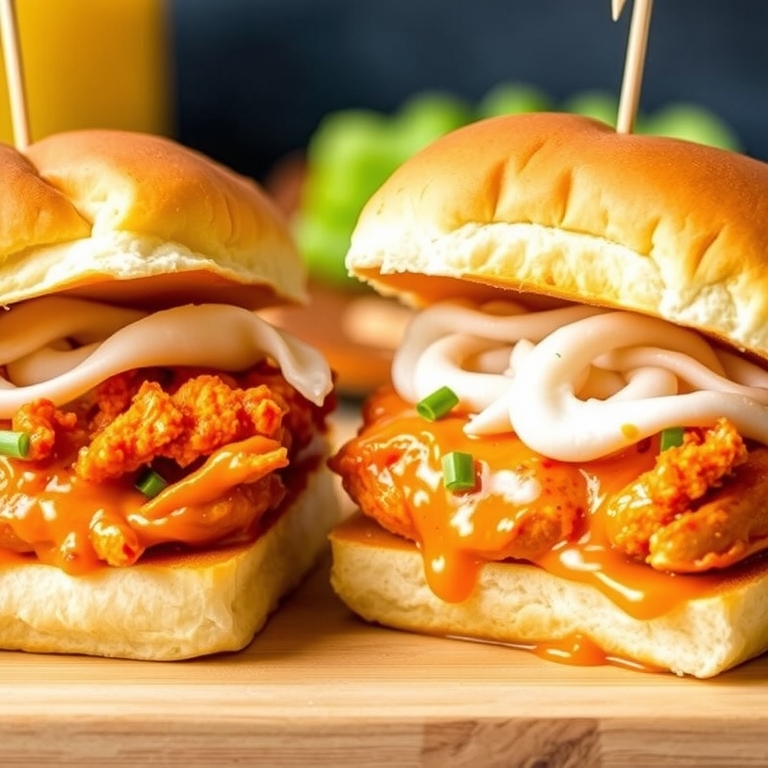 Buffalo Chicken Sliders