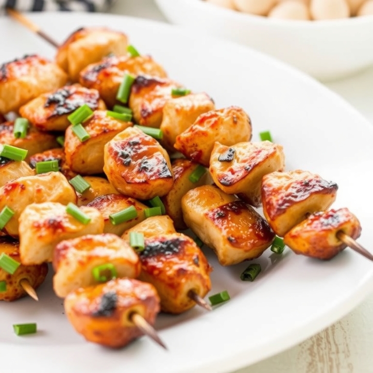 Grilled Chicken Skewers