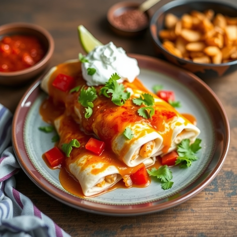 Chicken Enchiladas