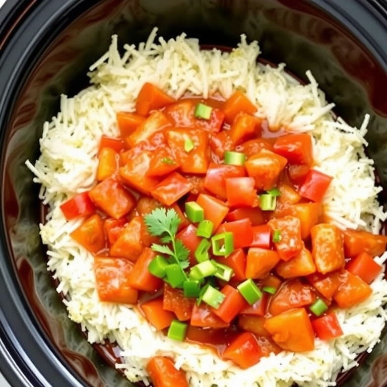 Slow Cooker Salsa Chicken